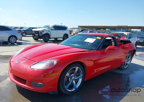 2009 Chevrolet Corvette z USA, uszkodzony, nr VIN 1G1YY25W095109863
